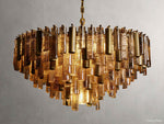 Neve Varied Cast Round Chandelier