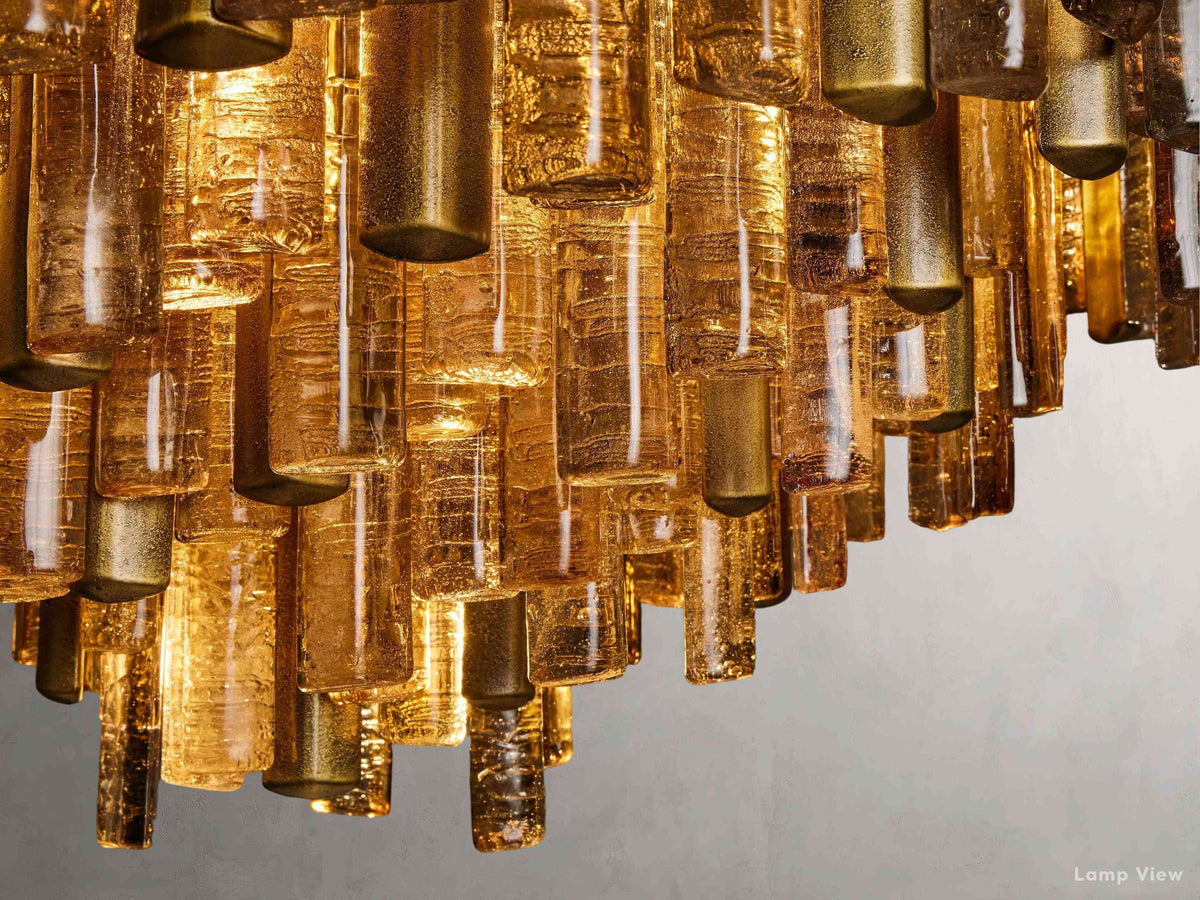 Neve Varied Cast Round Chandelier