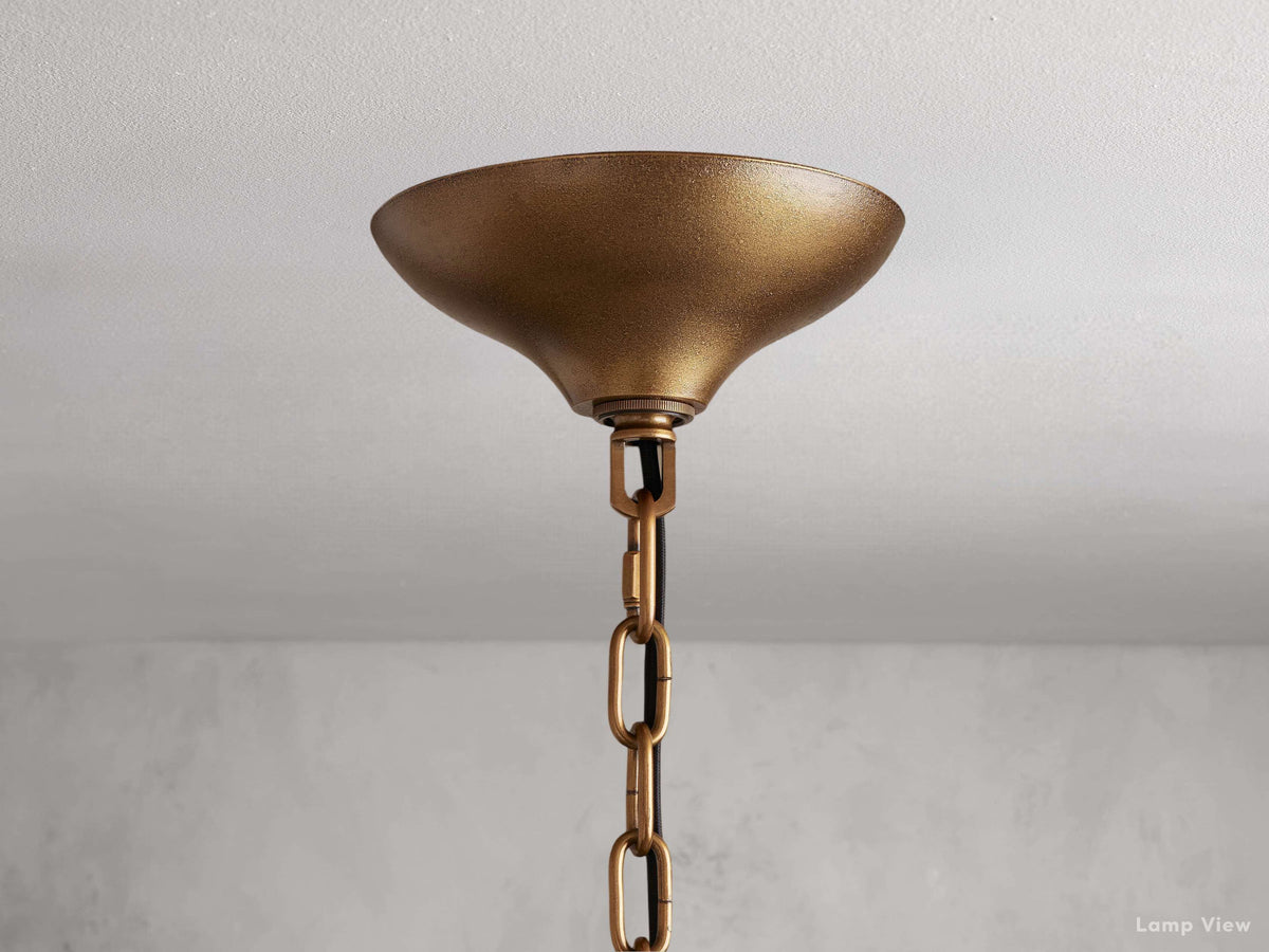 Neve Varied Cast Round Chandelier