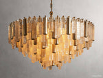 Neve Varied Cast Round Chandelier