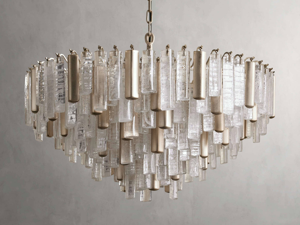 Neve Glass Round Chandelier