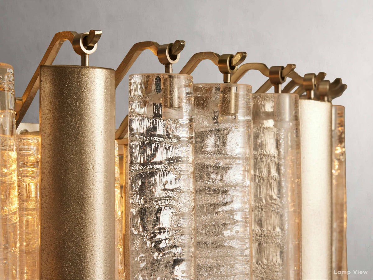 Neve Varied Cast Round Chandelier
