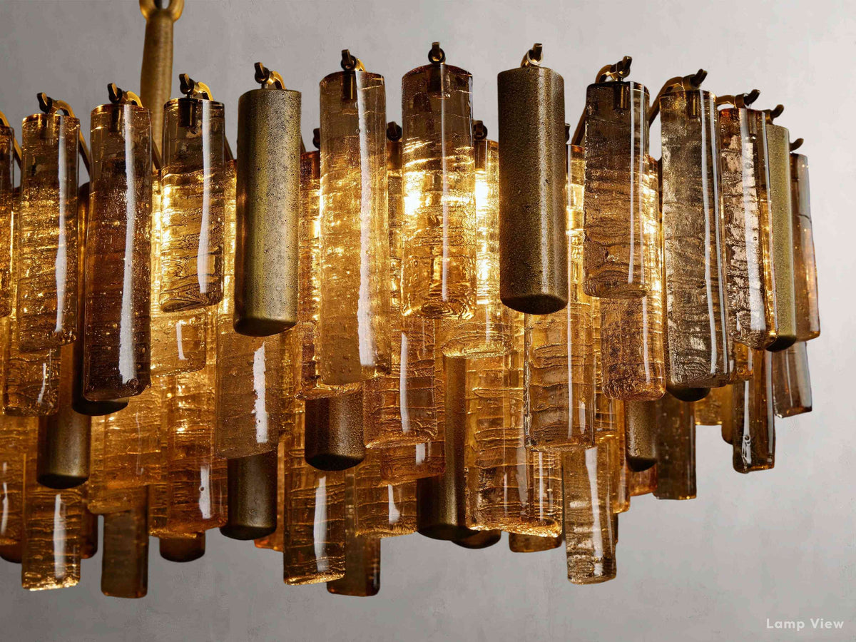 Neve Varied Cast Linear Chandelier