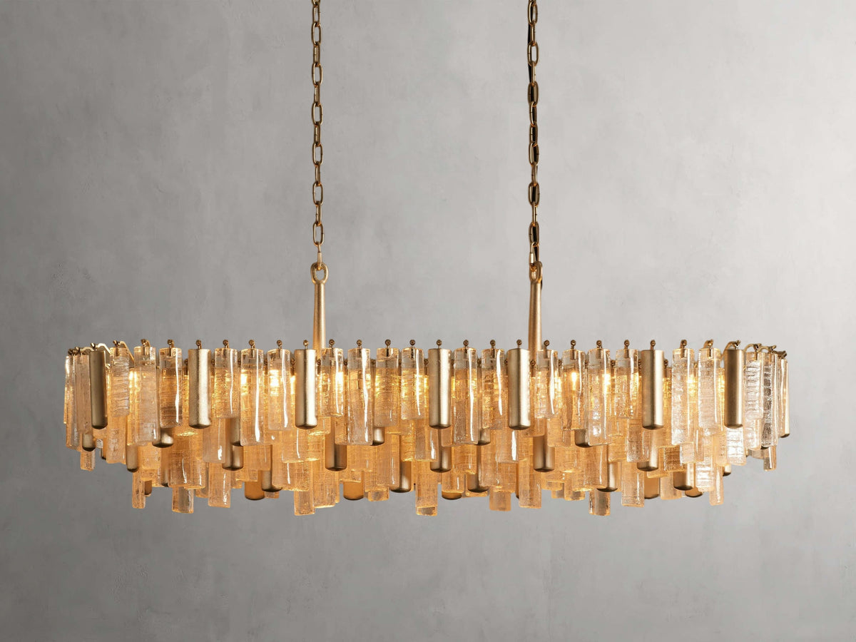 Neve Glass Linear Chandelier