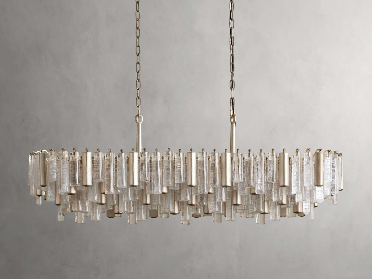 Neve Glass Linear Chandelier