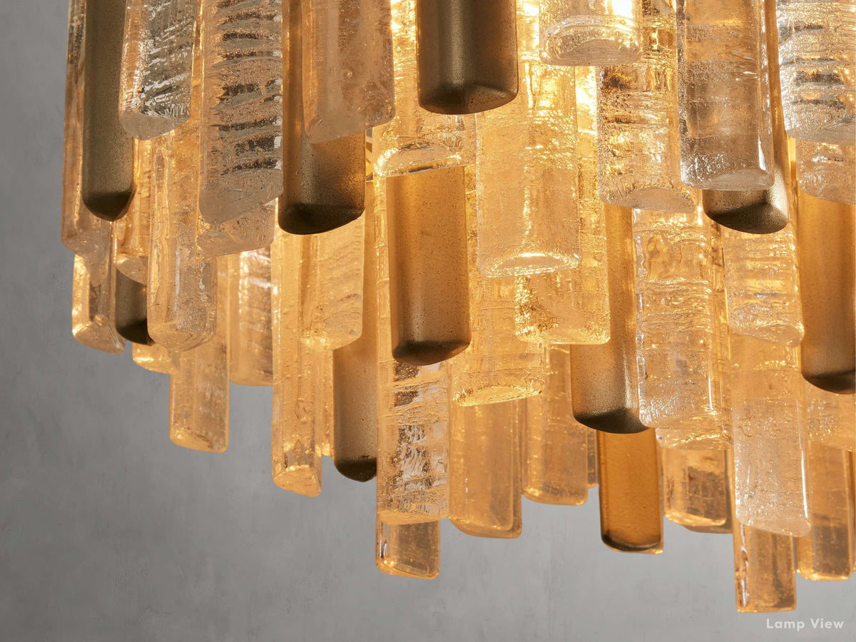 Neve Varied Cast Linear Chandelier