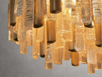 Neve Glass Linear Chandelier