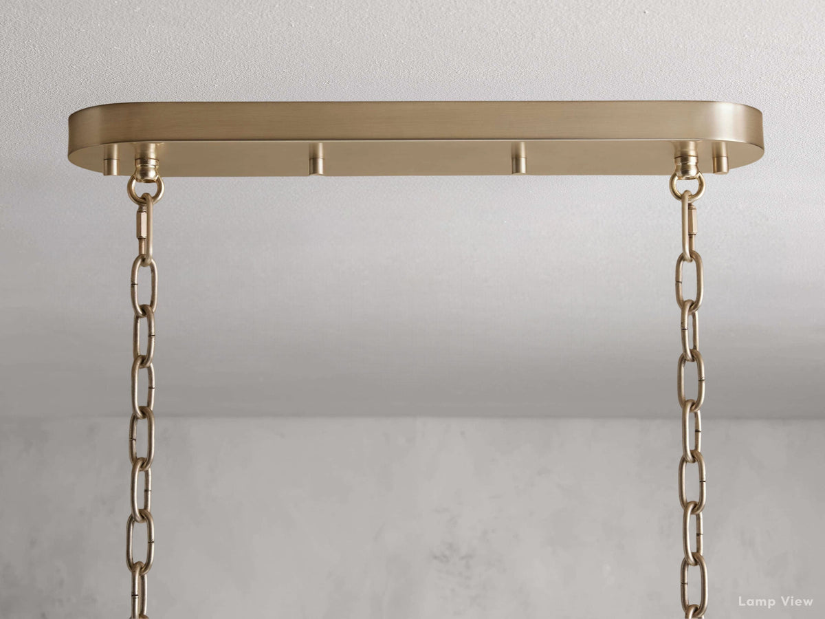 Neve Varied Cast Linear Chandelier