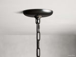 Ghiaccio Layered Glass Round Chandelier