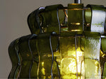 Ghiaccio Hooked Glass Pendant Light