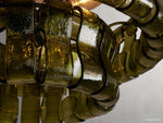 Ghiaccio Hooked Glass Flush Mount