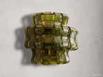 Ghiaccio Hooked Glass Wall Sconces