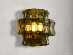 Ghiaccio Hooked Glass Wall Sconces