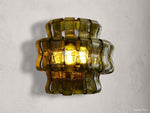 Ghiaccio Hooked Glass Wall Sconce