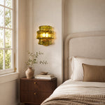 Ghiaccio Hooked Glass Wall Sconces