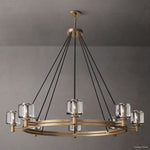 Demaret Modern Crystal Round Chandelier 48"