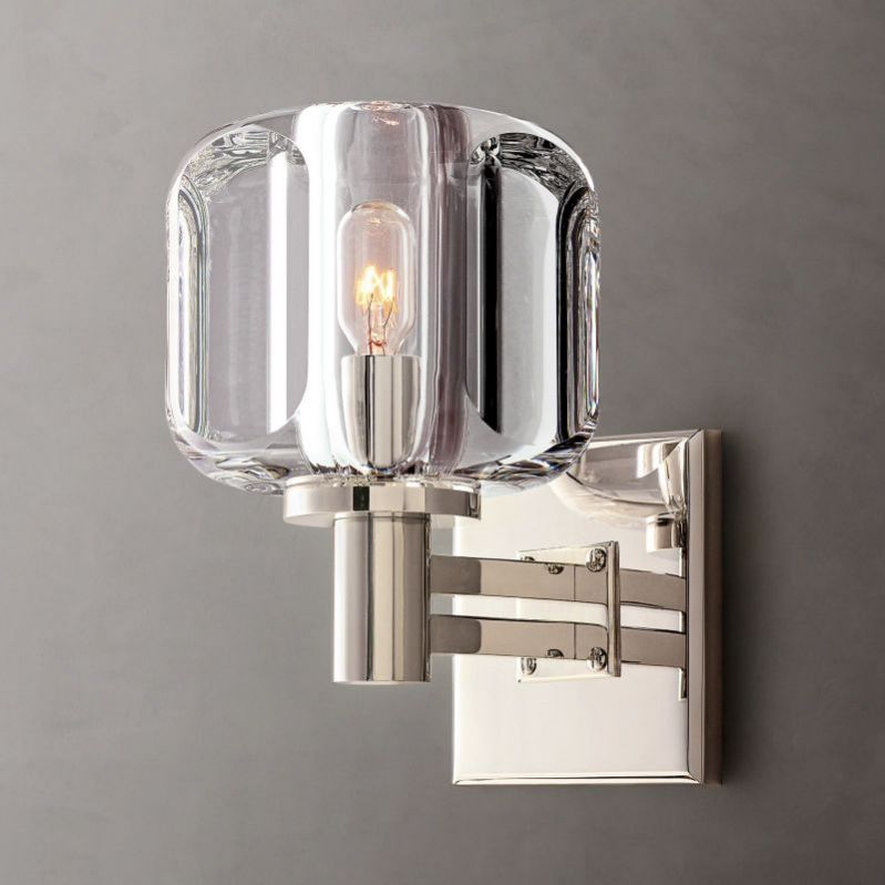 Demaret Modern Crystal Wall Sconce