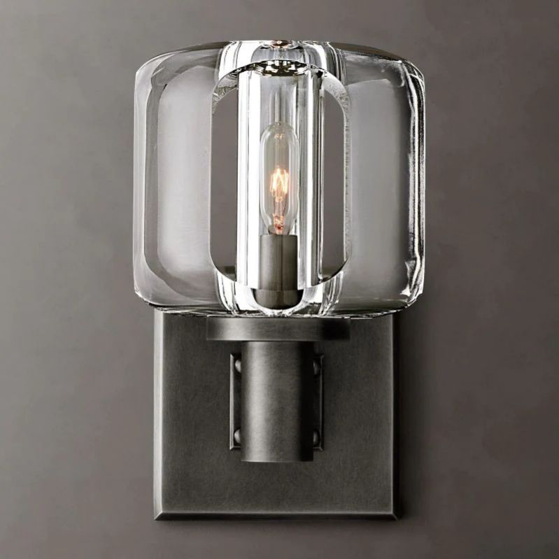 Demaret Modern Crystal Wall Sconce