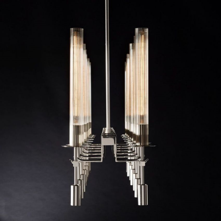 Fontanelle Linear Chandelier 66"