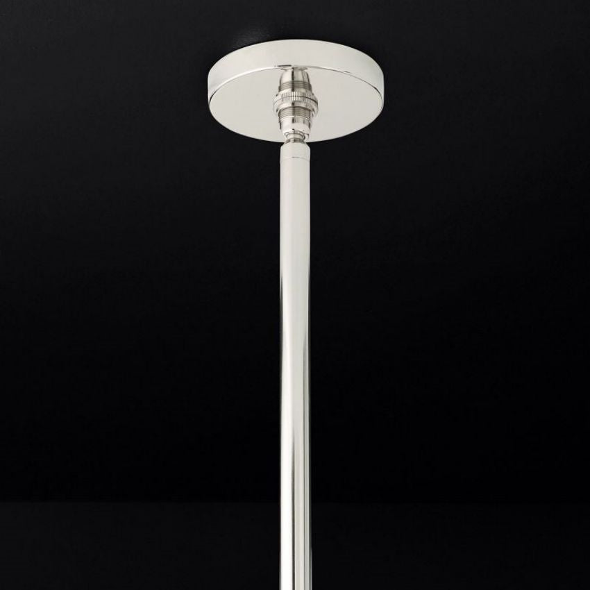 Fontanelle Modernist Glass Round Chandelier 46"
