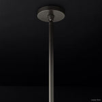 Fontanelle Modernist Glass Round Chandelier 58"