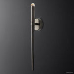 Aquitaine Conical Brass Torch Wall Sconce