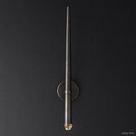 Aquitaine Conical Brass Torch Wall Sconce