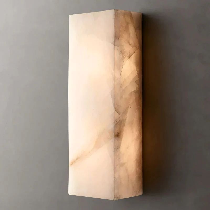 Rivage Lueur Alabaster Wall Sconce
