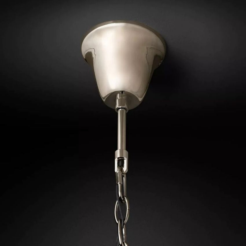Odeon Layered Crystal Round Chandelier 44"