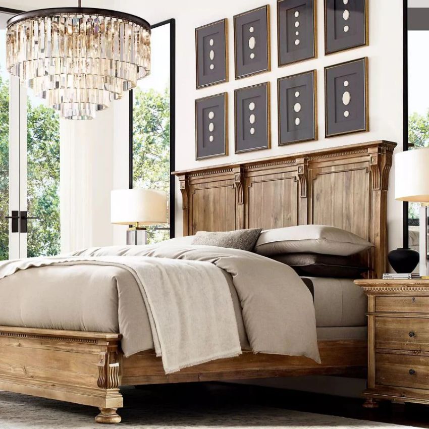 Odeon Layered Crystal Round Chandelier 44"