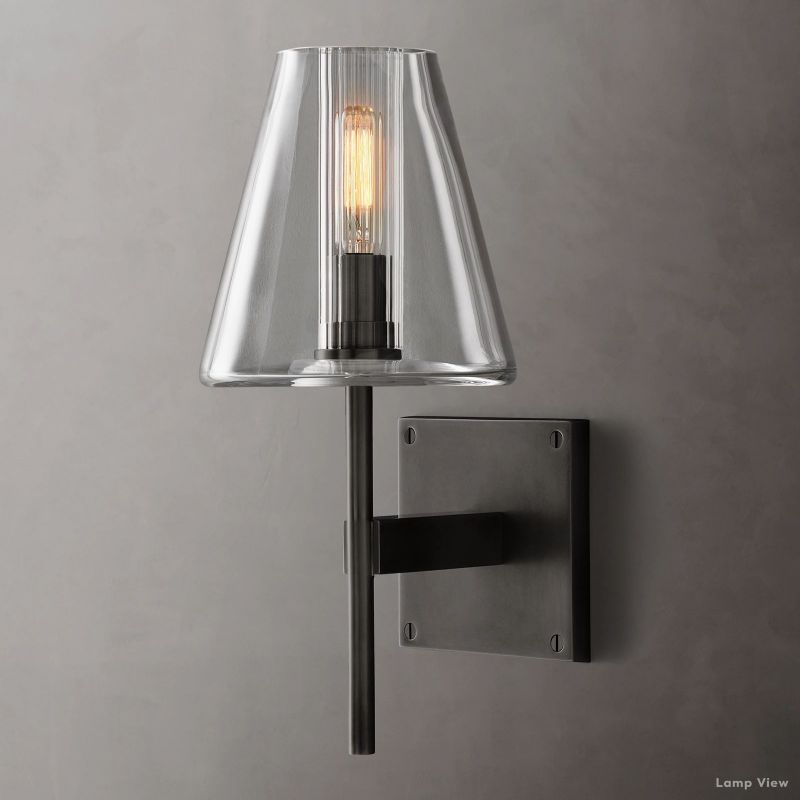 Fulham Glass Shade Wall Sconce