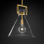 Machinist Funnel Pendant Light