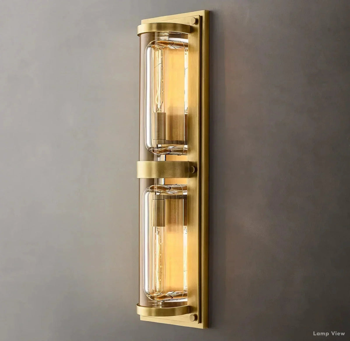 Savile Recessed Crystal Round Wall Sconce