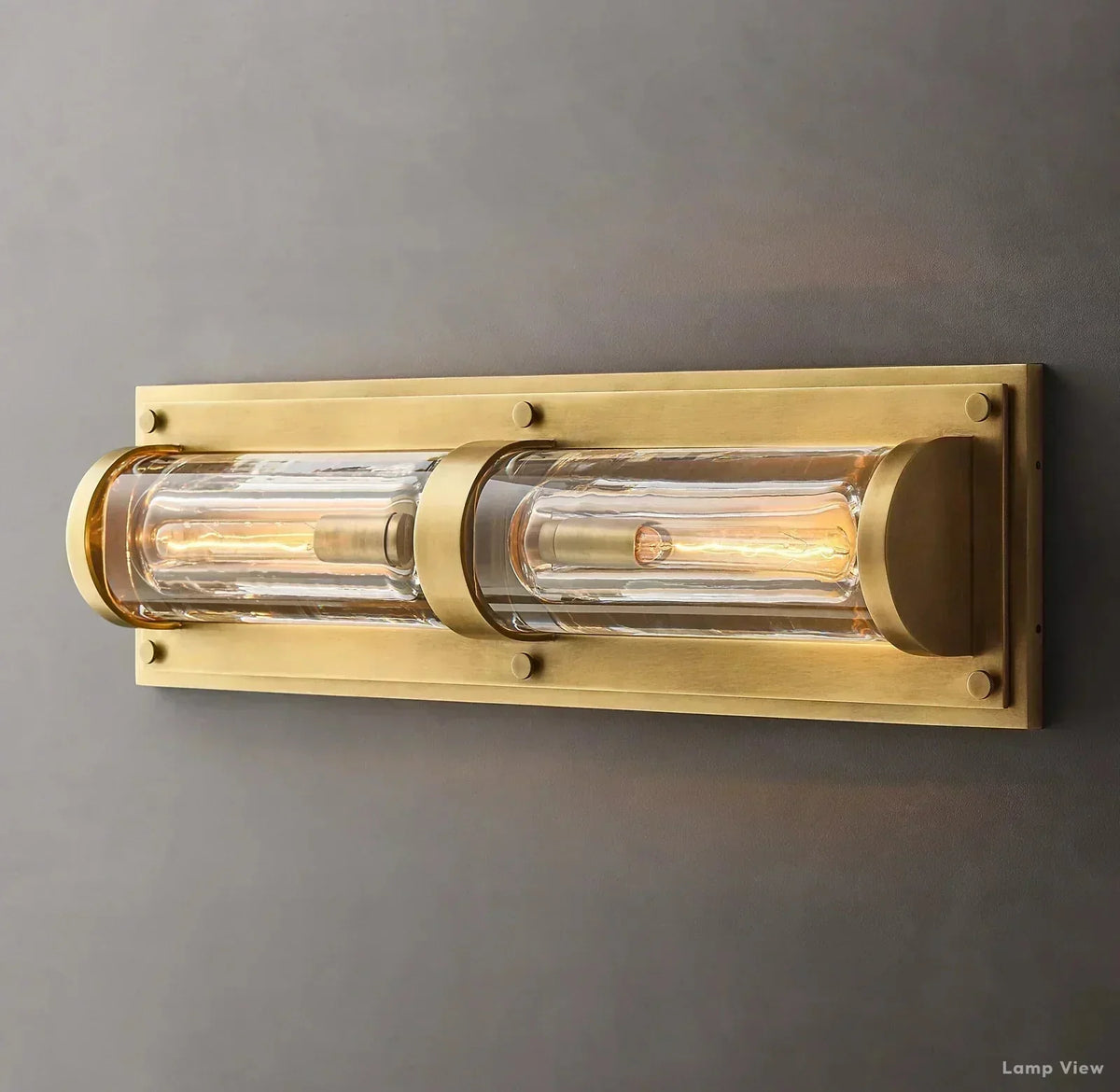 Savile Recessed Crystal Round Wall Sconce