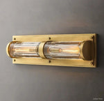 Savile Recessed Crystal Round Wall Sconce