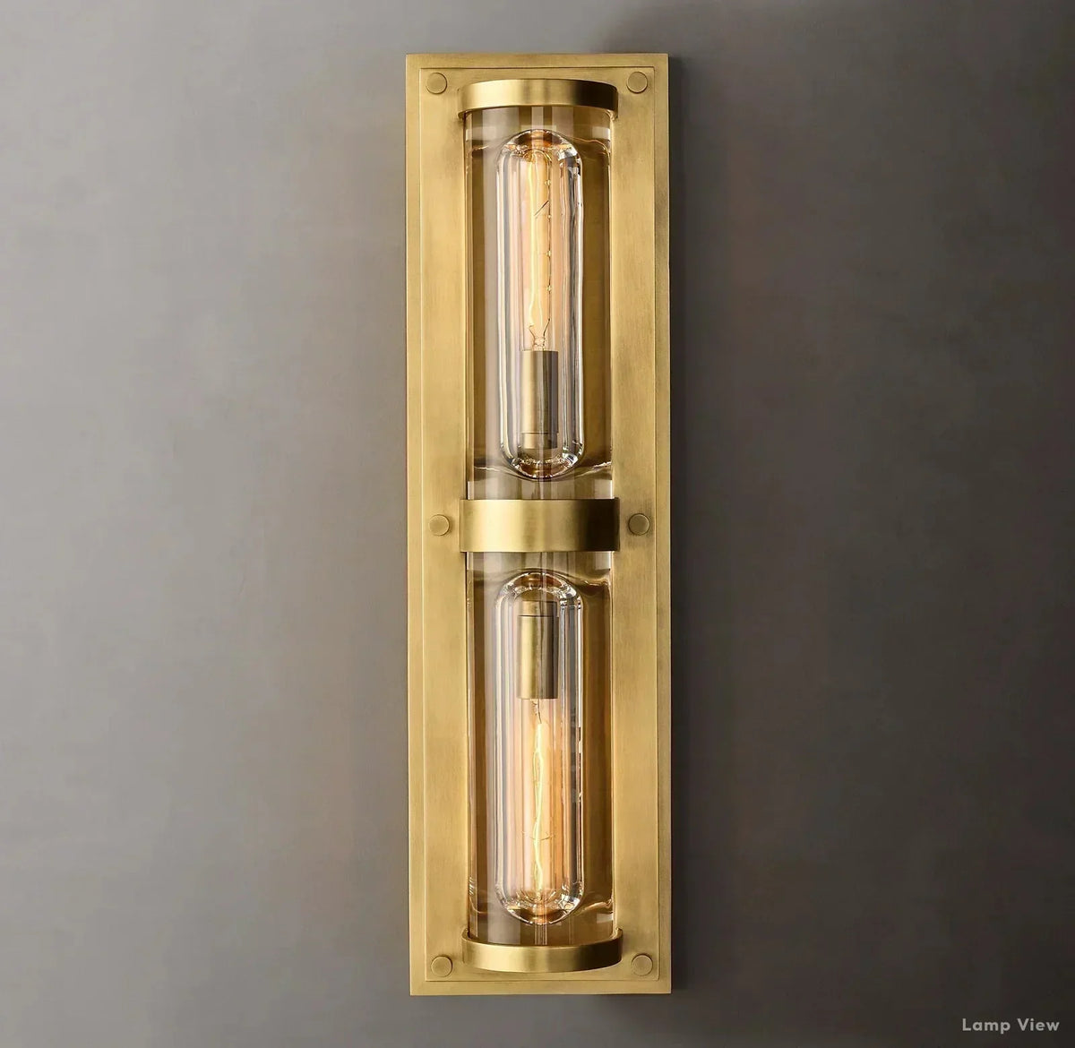 Savile Recessed Crystal Round Wall Sconce