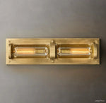 Savile Recessed Crystal Round Wall Sconce