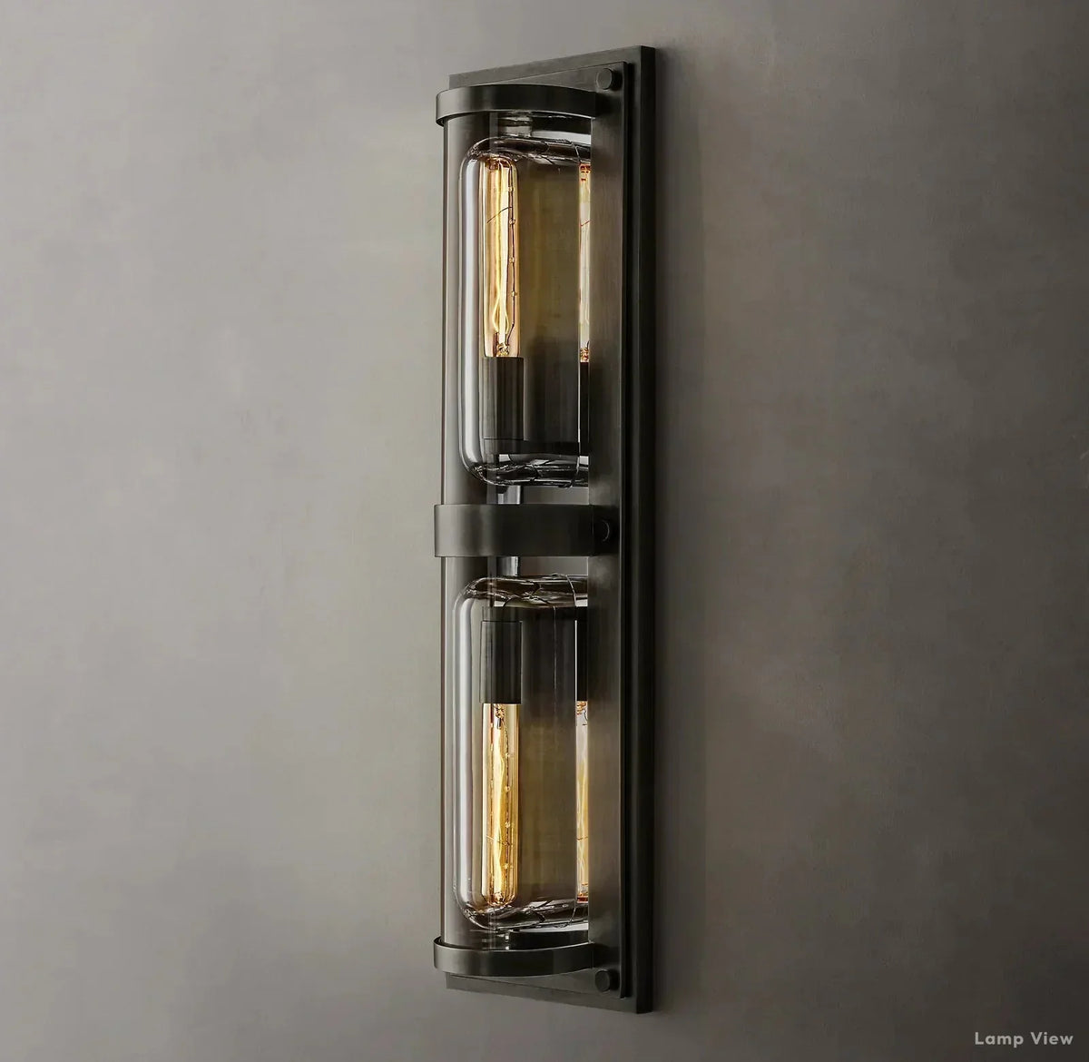 Savile Recessed Crystal Round Wall Sconce