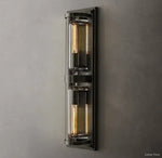 Savile Recessed Crystal Round Wall Sconce