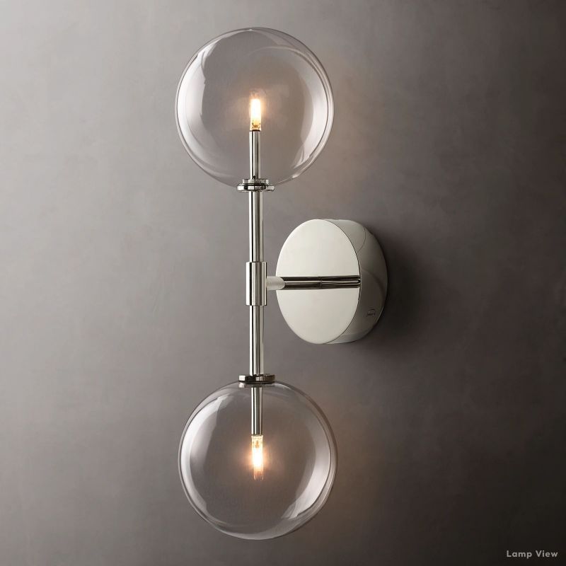 Callene Offset Globe Linear Wall Sconce