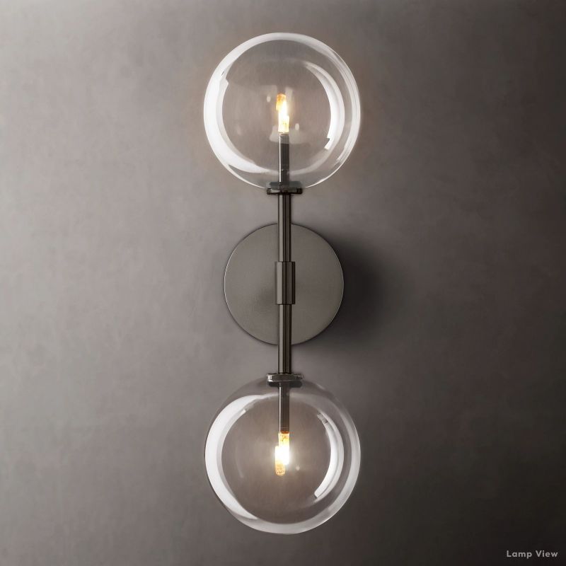 Callene Offset Globe Linear Wall Sconce