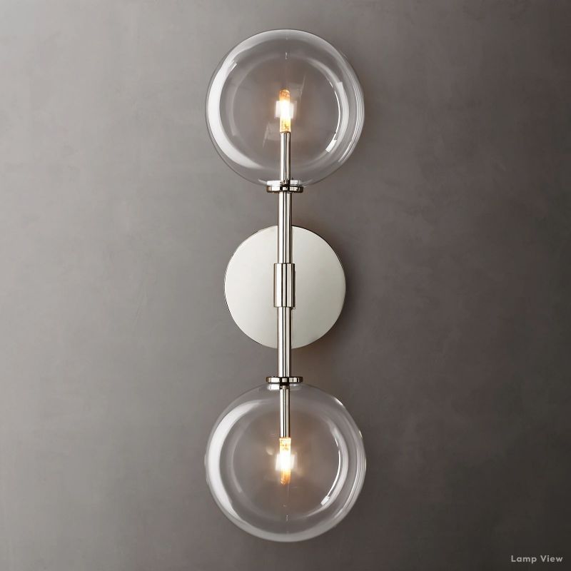 Callene Offset Globe Linear Wall Sconce
