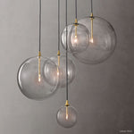 Callene Offset Globe Cluster Chandelier 28"