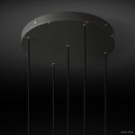 Callene Offset Globe Cluster Chandelier 28"