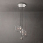 Callene Offset Globe Cluster Chandelier 28"