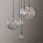 Callene Offset Globe Cluster Chandelier 28"