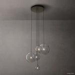Callene Offset Globe Cluster Chandelier 28"