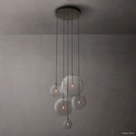 Callene Offset Globe Cluster Chandelier 28"