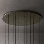 Callene Offset Globe Cluster Chandelier 44"