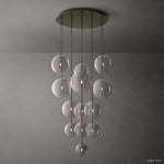 Callene Offset Globe Cluster Chandelier 44"